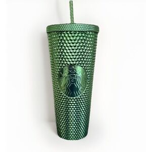 Starbucks '23 Green Bling Stud Venti‎ Tumbler 24 Oz Authentic New
